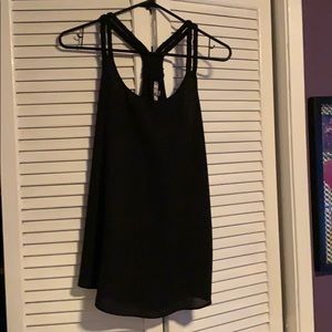 Black braided racer back!